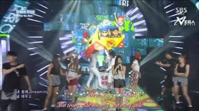 Dream Drive (Inkigayo 24.08.14) (Vietsub) 