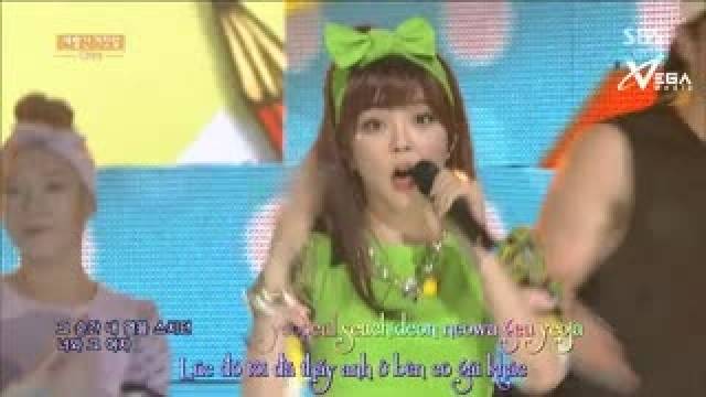 Red Lie (Inkigayo 24.08.14) (Vietsub) 