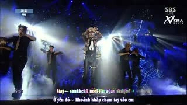 Danger (Inkigayo 24.08.14) (Vietsub) 