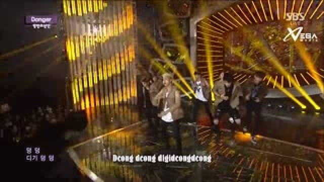 Danger (Inkigayo 07.09.14) (Vietsub)