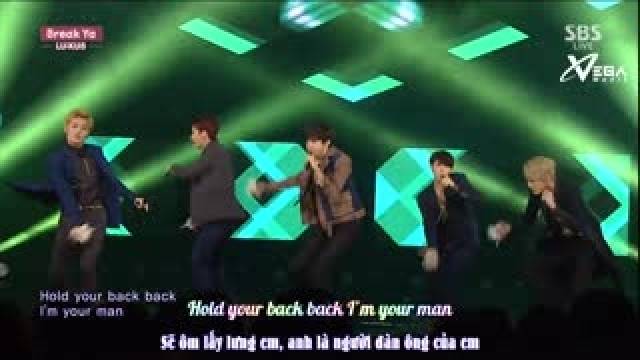 Break Ya (Inkigayo 18.01.15) (Vietsub)