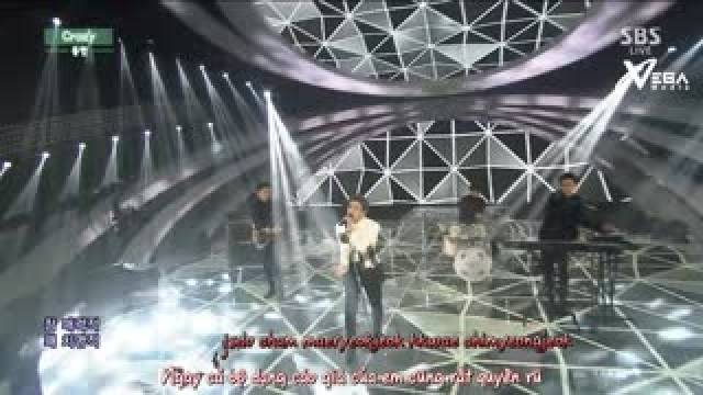 Crazy (Inkigayo 25.01.15) (Vietsub)