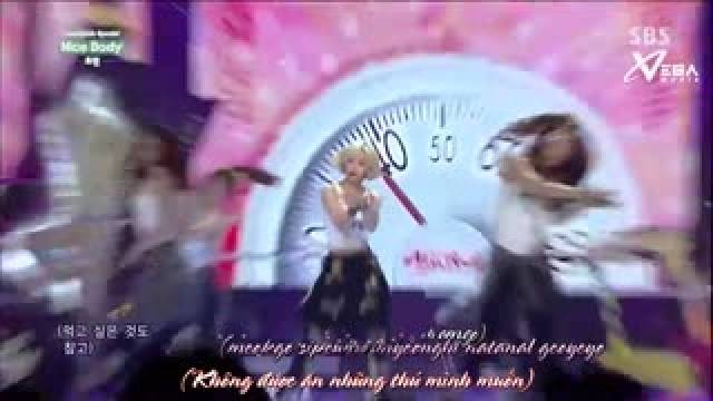 Nice Body (Inkigayo 06.07.14) (Vietsub)