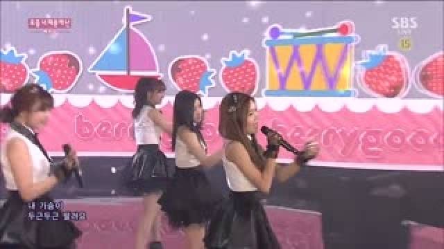 Because Of You (Inkigayo 01.03.15)