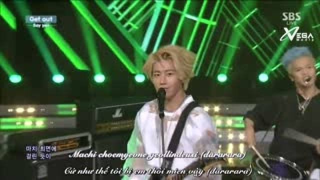 Get Out (Inkigayo 03.08.14) (Vietsub)