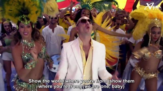 We Are One (Ole Ola) (The Official 2014 FIFA World Cup Song) (Engsub)