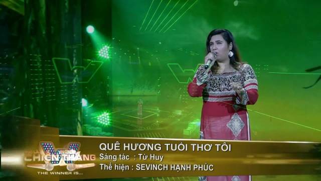 Quê Hương Tuổi Thơ Tôi - Sevinch Hạnh Phúc (Tôi Là Người Chiến Thắng - The Winner Is 3 - Live 01)