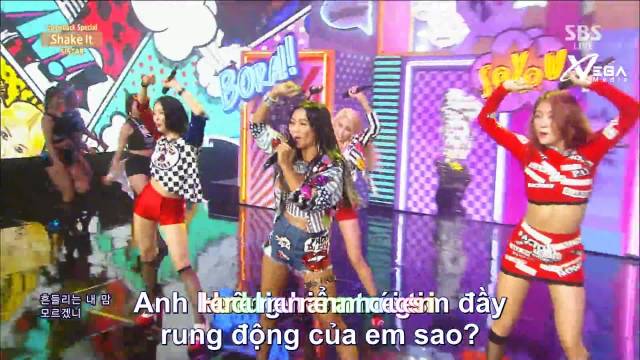 Don't Be Such A Baby + Shake It (Inkigayo 28.06.15) (Vietsub)