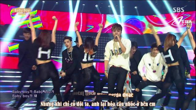 Baby Boy (Inkigayo 14.06.15) (Vietsub)