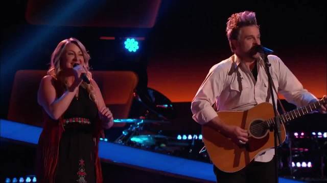 Seven Bridges Road  - Jubal And Amanda (The Voice US SS9 - Ep 3)