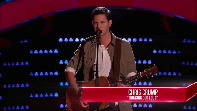 Thinking Out Loud - Chris Crump (The Voice US SS9 - Ep 3)