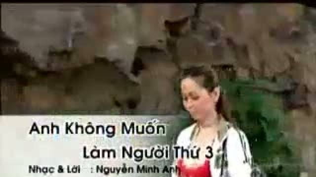 Anh không muốn làm người thứ ba