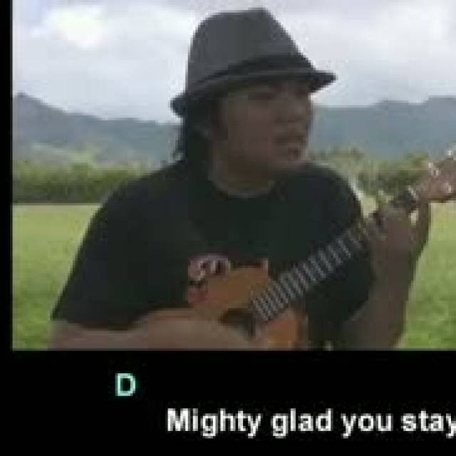 Stuck on you ukulele cover