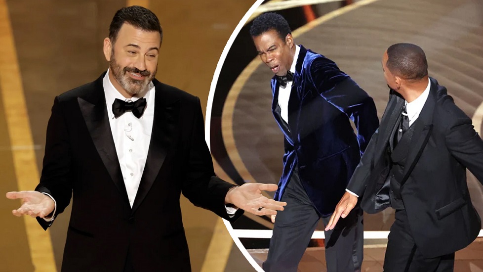 Jimmy Kimmel chế giễu cú tát của Will Smith trên sân khấu Oscar 2023