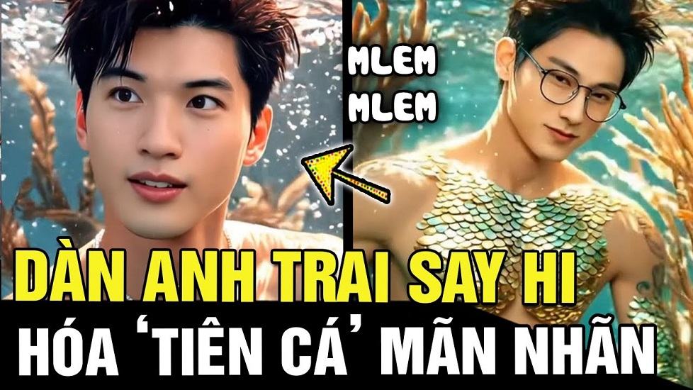 Dàn "Anh Trai Say Hi" hóa tiên cá cực mãn nhãn