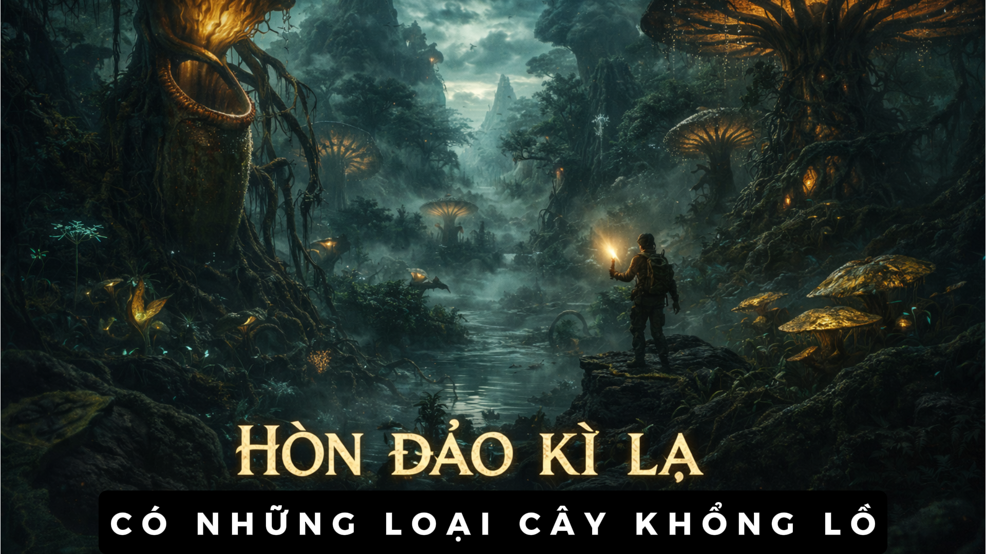 Hòn đảo kì lạ có những loại cây khổng lồ ở Nga