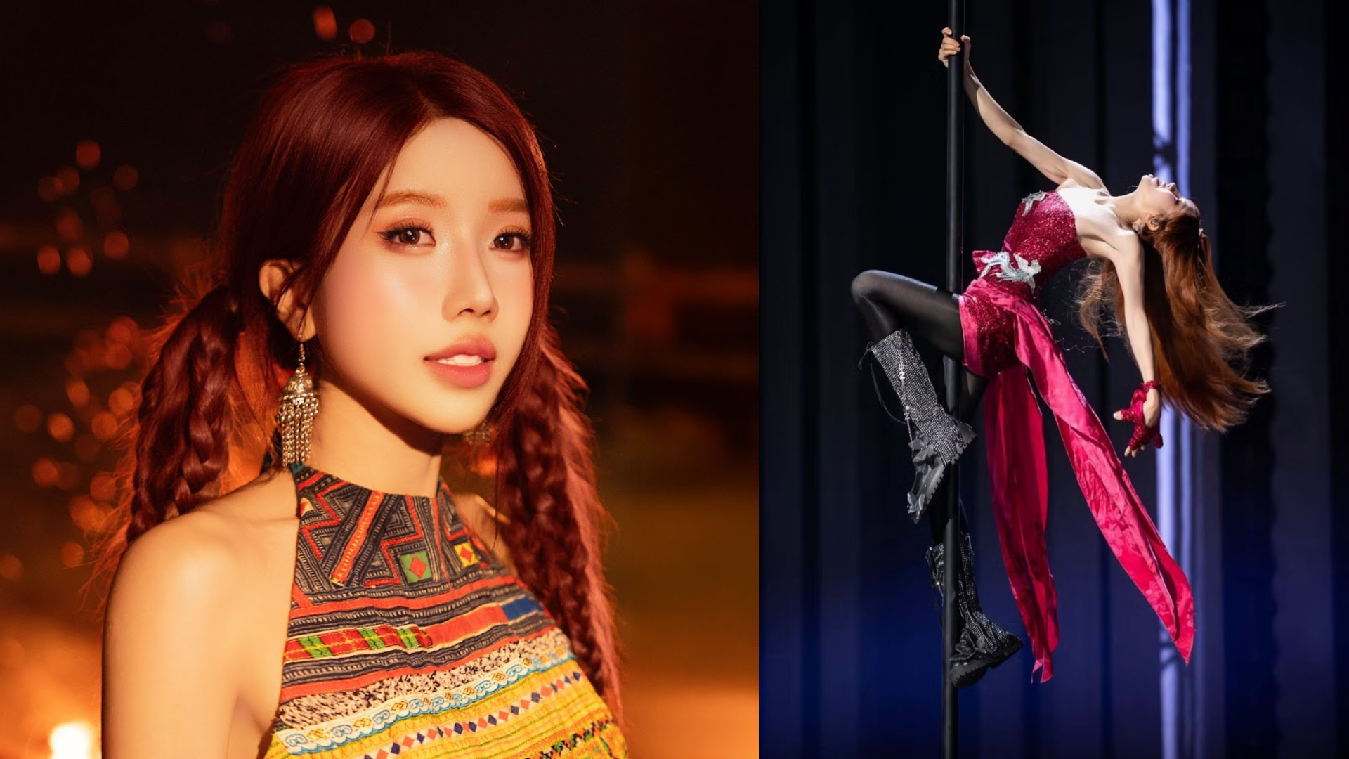 Trang Pháp múa cột gây sốt ở show Trung Quốc "Đạp Gió 2026"