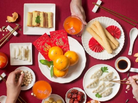Những món ăn may mắn trong dịp Tết của người Hoa