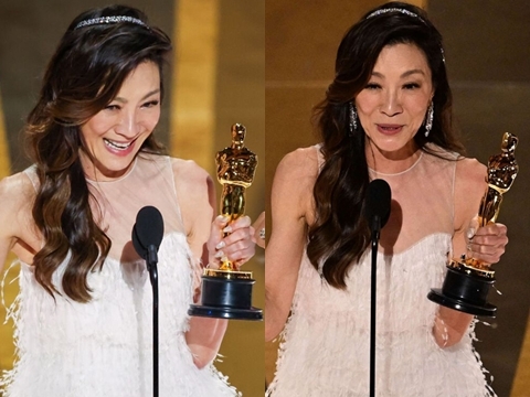 Oscar 2023: Dương Tử Quỳnh làm nên lịch sử khi chiến thắng giải “Nữ chính xuất sắc nhất”