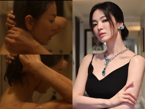 Đằng sau cảnh tắm bán nude của Song Hye Kyo