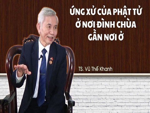 Ứng xử của phật tử ở nơi đình chùa gần nơi ở?