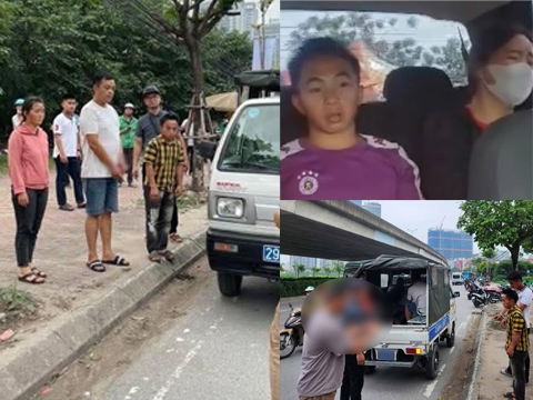 Dựng lại hiện trường vụ tài xế taxi chặt chém 4,2 triệu đồng với 2 người vùng cao