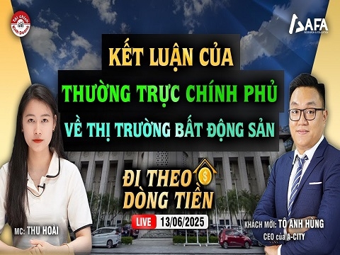 KẾT LUẬN CỦA THƯỜNG TRỰC CHÍNH PHỦ VỀ THỊ TRƯỜNG BẤT ĐỘNG SẢN