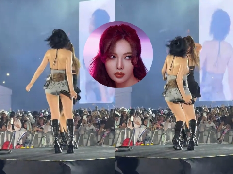 Cận cảnh clip: 'Nữ hoàng gợi cảm' HuynA ngất xỉu khi biểu diễn