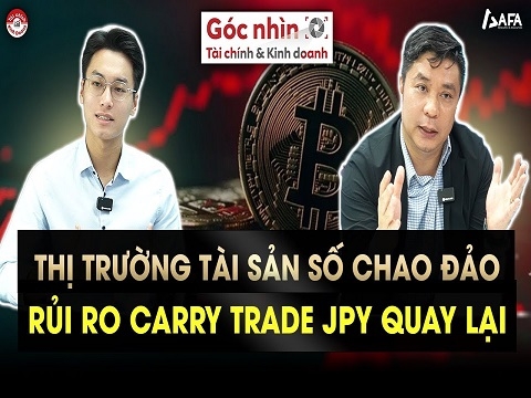THỊ TRƯỜNG TÀI SẢN SỐ CHAO ĐẢO, CHÍNH SÁCH TIỀN TỆ VÀ TÀI KHÓA MÂU THUẪN: RỦI RO CARRY TRADE JPY