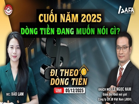 CUỐI NĂM 2025: DÒNG TIỀN ĐANG MUỐN NÓI GÌ?