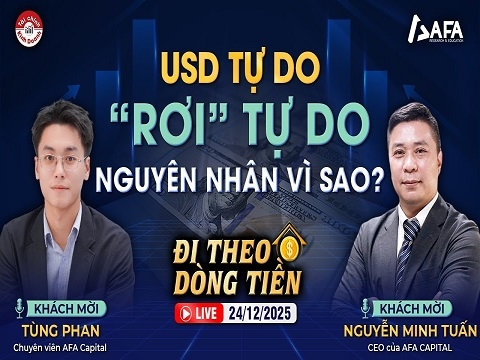 USD TỰ DO "RƠI" TỰ DO. NGUYÊN NHÂN VÌ SAO?