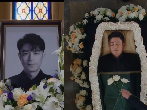 Sốc với clip Hoắc Kiến Hoa tự tổ chức đám ma cho mình