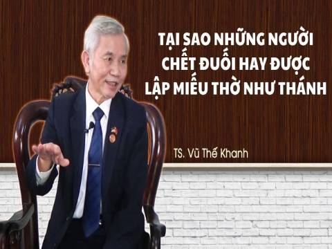 Tại sao những người chết đuối hay được lập miếu thờ như thần thánh