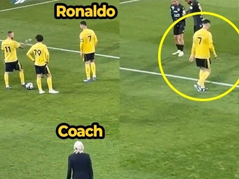 Ronaldo bị mắng vì tranh sút phạt