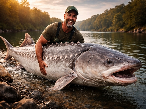 Loài cá sông có kích thước khổng lồ hơn 1000kg, liệu có thật?