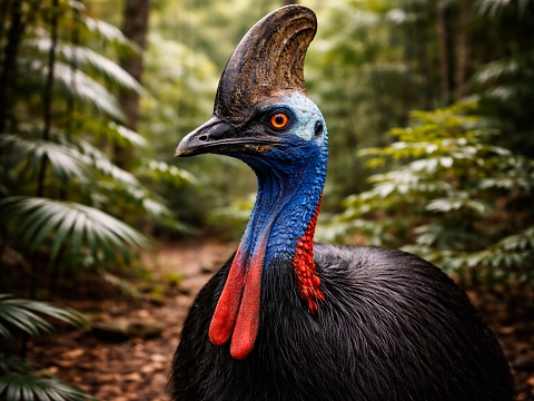 Loài chim được kỷ lục Guiness ghi nhận vì quá nguy hiểm