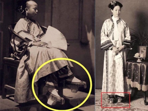 Cao từ 5-15cm, những đôi hài của phi tần nhà Thanh được dùng để làm gì?
