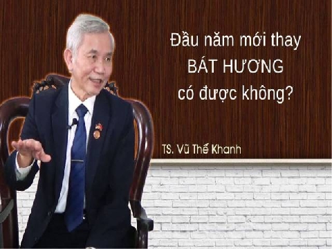  Đầu năm mới THAY BÁT HƯƠNG có được không?