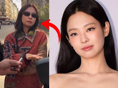 Jennie căng thẳng khi bị quấy rầy trên đường phố Paris