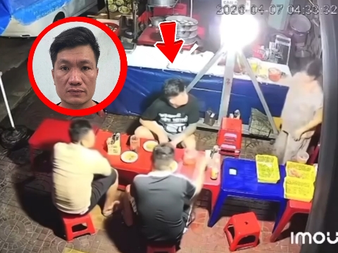 Bắt giữ khẩn cấp thanh niên đánh bà cụ trong quán ăn khuya ở Gia Lai