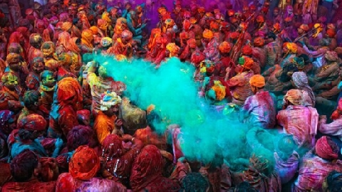Lễ hội sắc màu rực rỡ nhất thế giới ở Ấn Độ