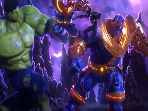 'Trùm cuối' Thanos bị biệt đội Avengers đánh đuổi sang hành tinh khác