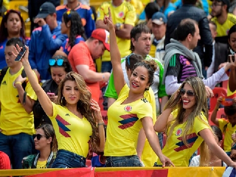 Trở về sau World Cup 2018, dàn sao Colombia được chào đón như... U23 Việt Nam